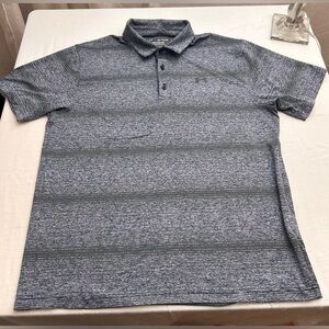 Under Armour Gray Playoff Polo
